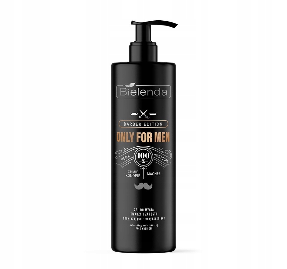 

Biel Only for men barber edition zel do mycia tw.