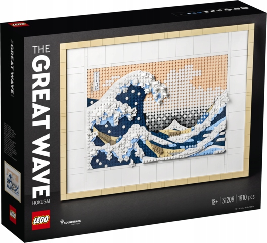 Lego – Art – Hokusai – Velká Vlna – 31208