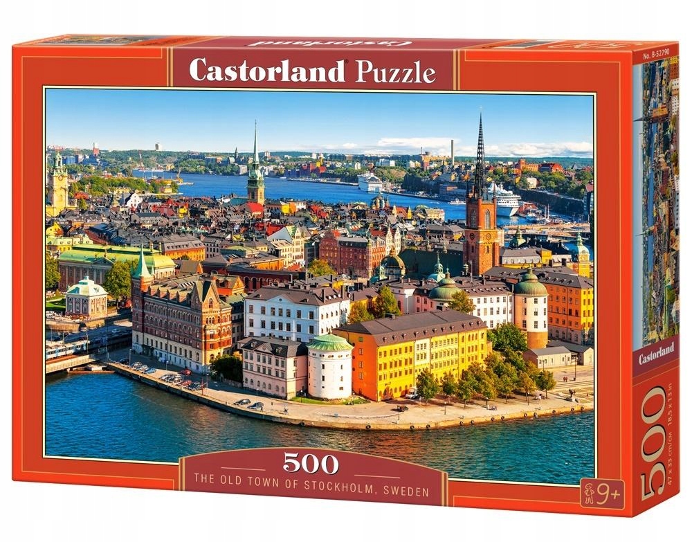 

Puzzle 500 el. Sztokholm Stare Miasto Castorland