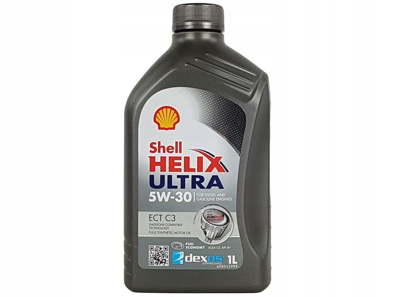 SHELL HELIX ULTRA ECT C3 5W30 API SN DPF 9L Rodzaj syntetyczne