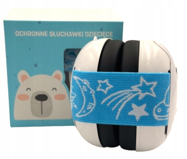 OCHRONNE SŁUCHAWKI WYGŁUSZAJĄCE DLA DZIECI 0+ OCHRONNIKI SŁUCHU