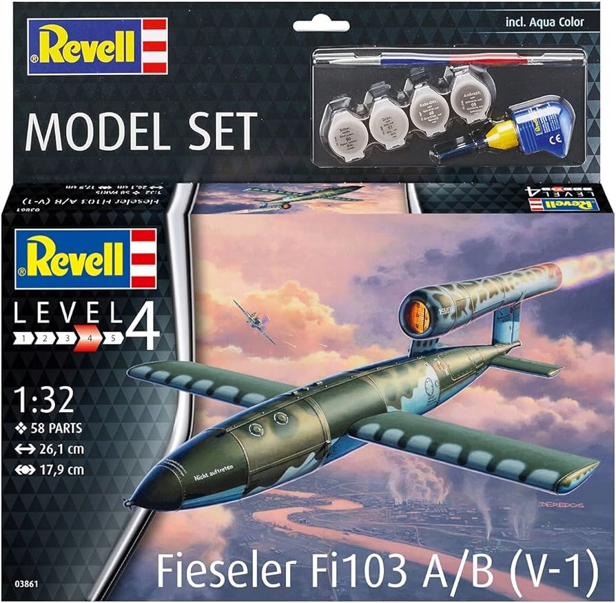 Fieseler Fi103 A/b (V-1) Set Revell 63861 měřítko 1/32