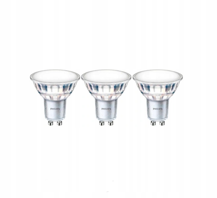 

3x Żarówka Led 5W=60W 6500K 120' GU10 Philips