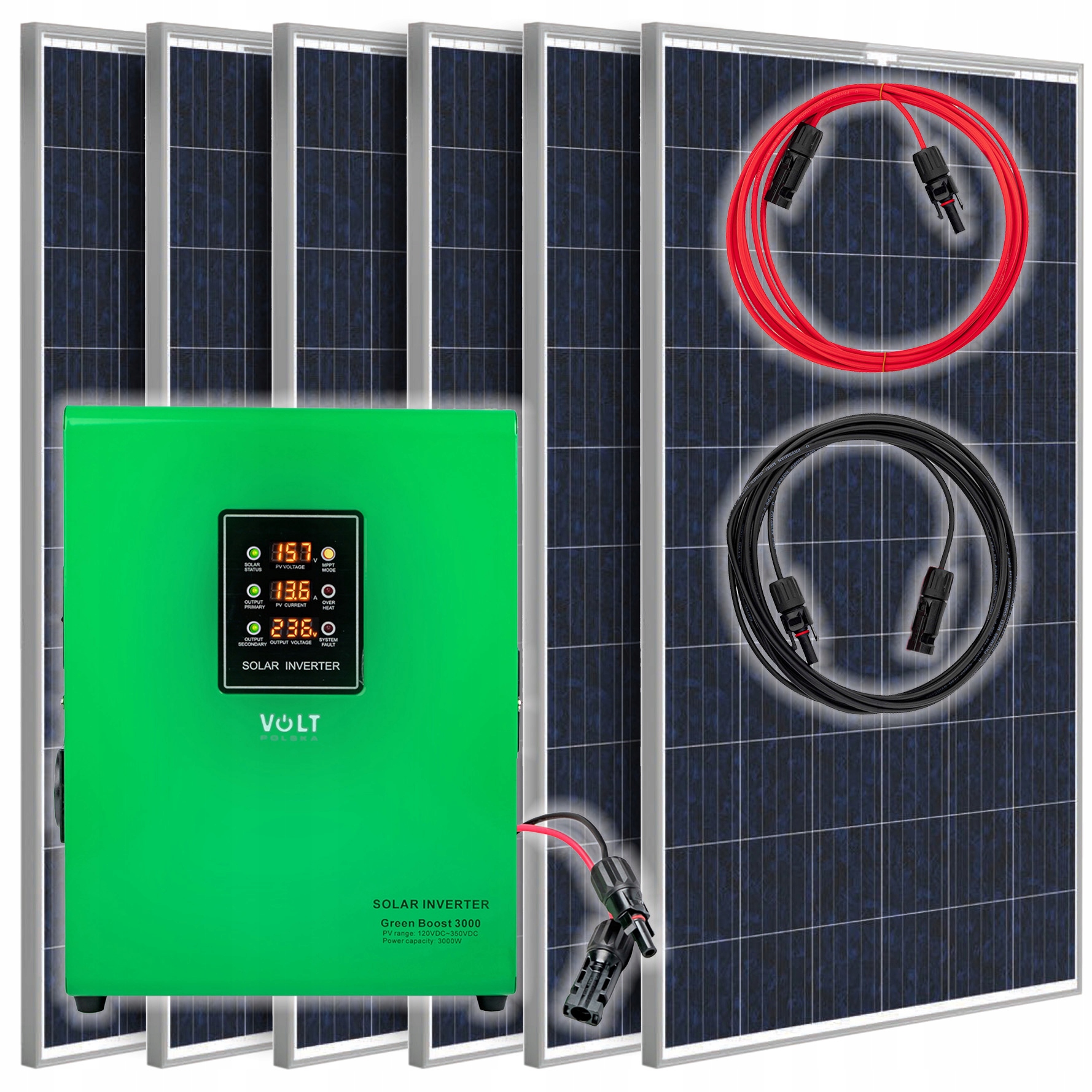 

Zestaw Solarny Panele Przetwornica Do Grzania Wody