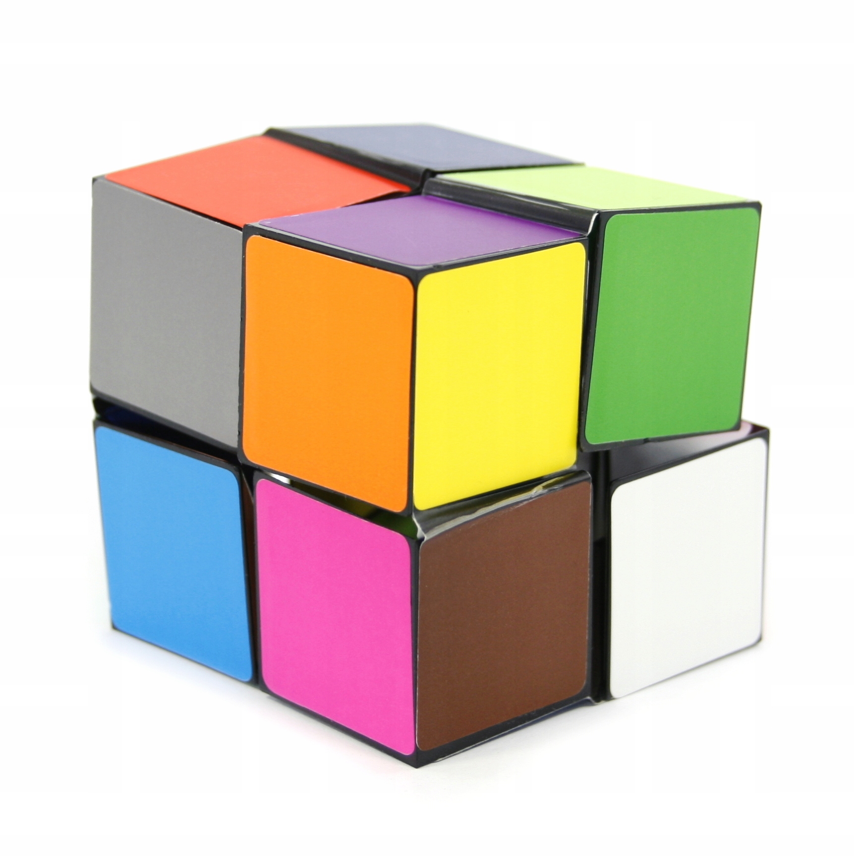 MAGICZNA KOSTKA ANTYSTRESOWA FIDGET CUBE 2szt Materiał inny