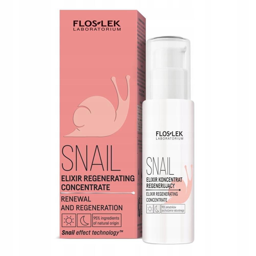 Floslek Snail Elixir – Regenerační Koncentrát