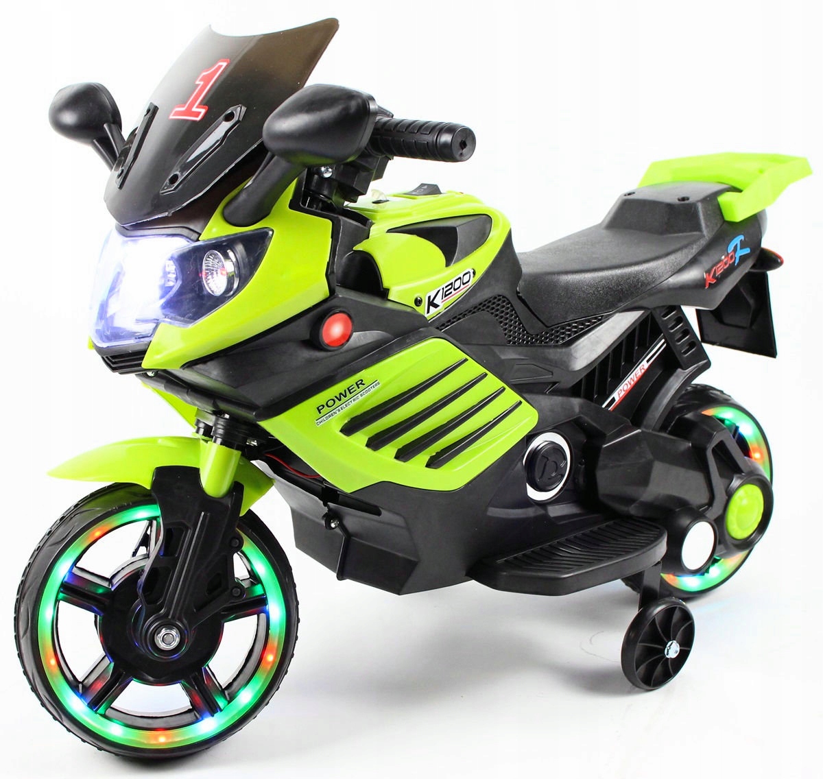 Motor Rr Motorek na akumulator Led, Dźwięki Koła Led