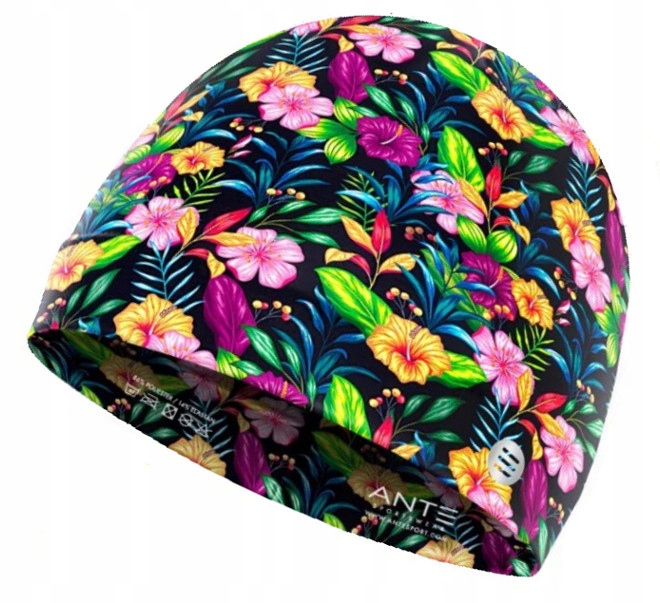 lekka twarzowa oddychająca CZAPKA SZYBKOSCHNĄCA w KWIATY