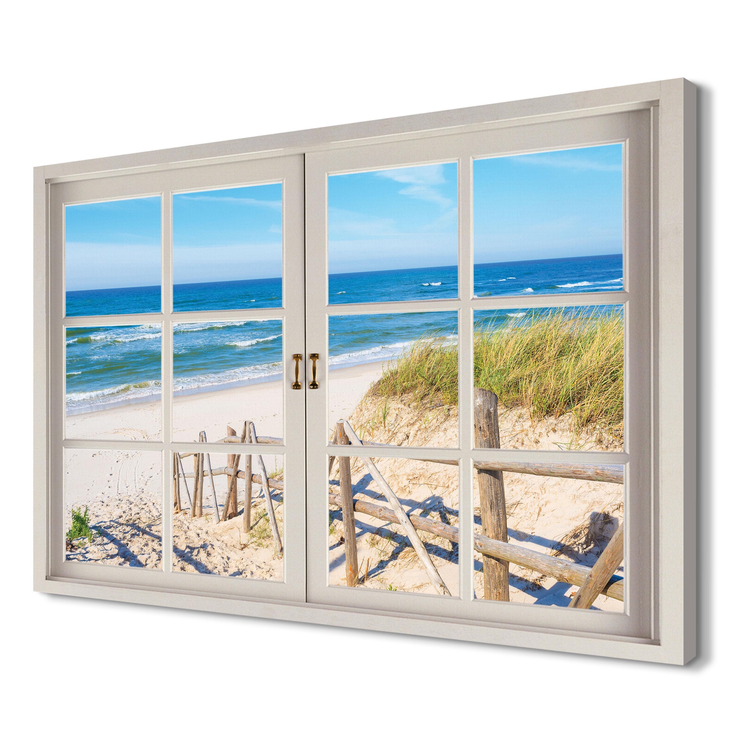 

Ścieżka na plażę do kuchni 120x80 Obraz canvas 3d