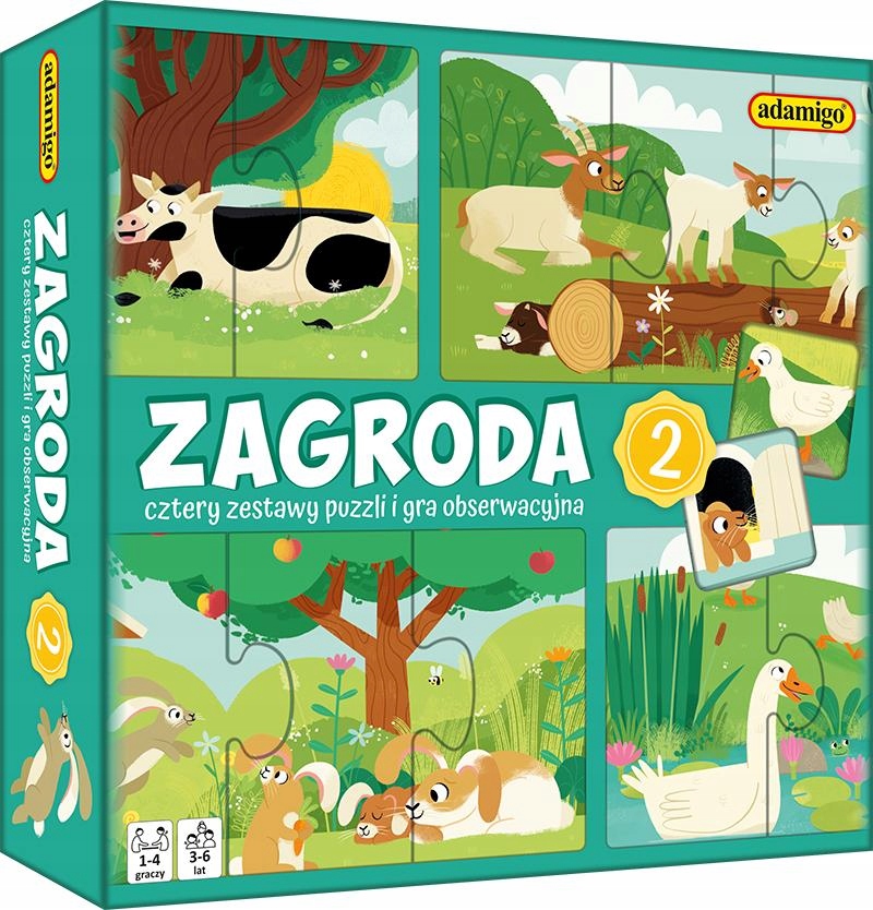 Zagroda 2 puzzle obserwacyjne 8018