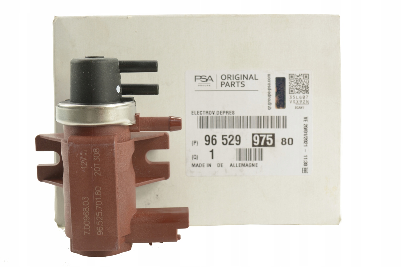 9652997580 - Клапан турбины 1.6 HDI C4 PICASSO 308 3008 оригинал