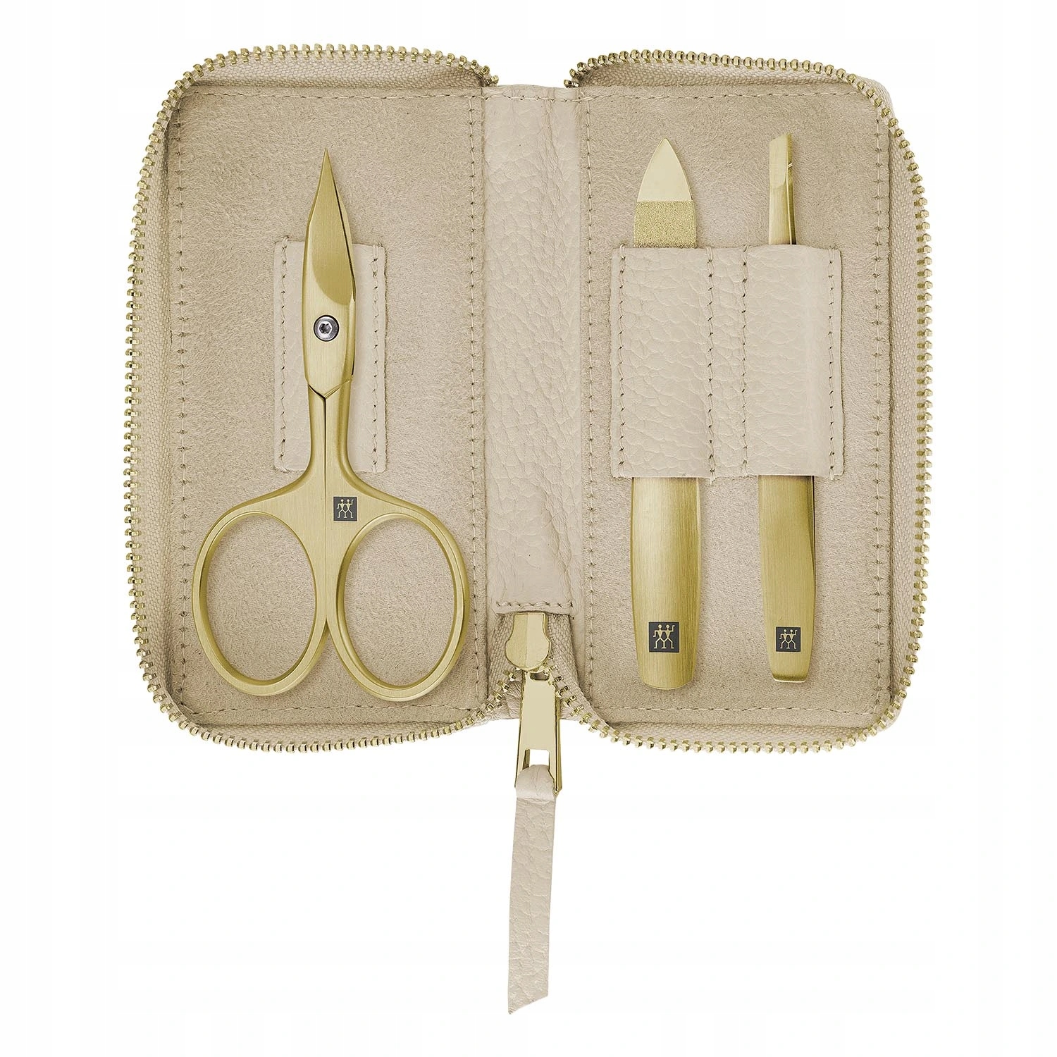 Zwilling Bt Premium Gold Kožená dámská manikúra č.97747 béžová