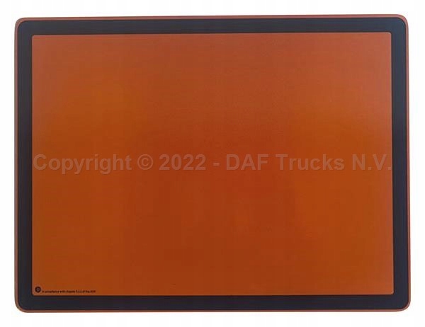 Tablica ADR Nieskładana 400x300[0907639]