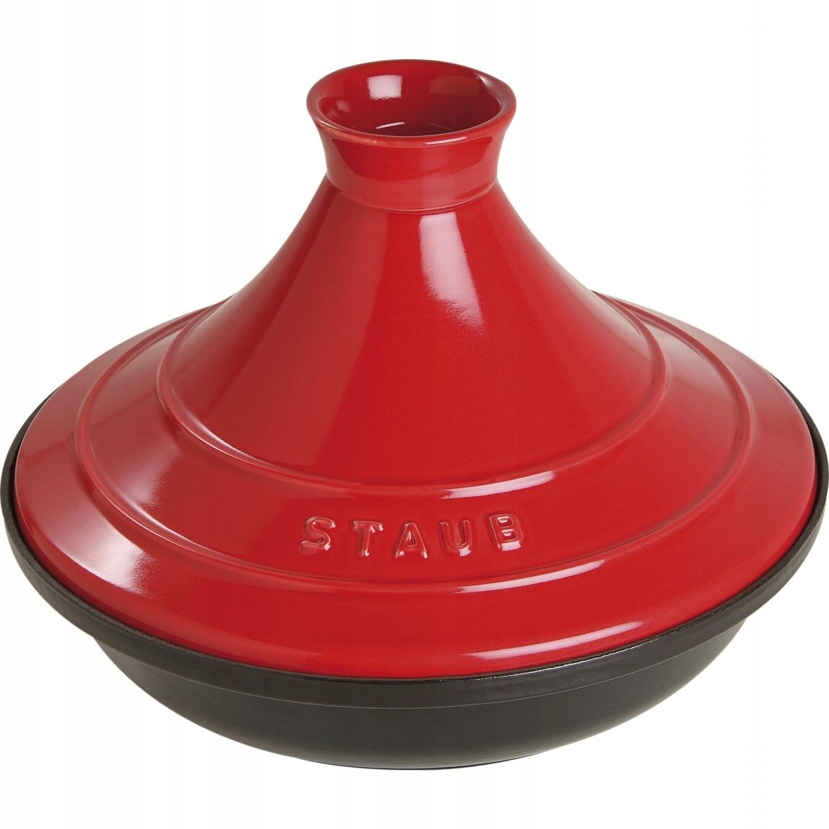 Nádoba Hrniec Liatinový pre Tajine Tadžin Liatina 28 cm Červená Staub