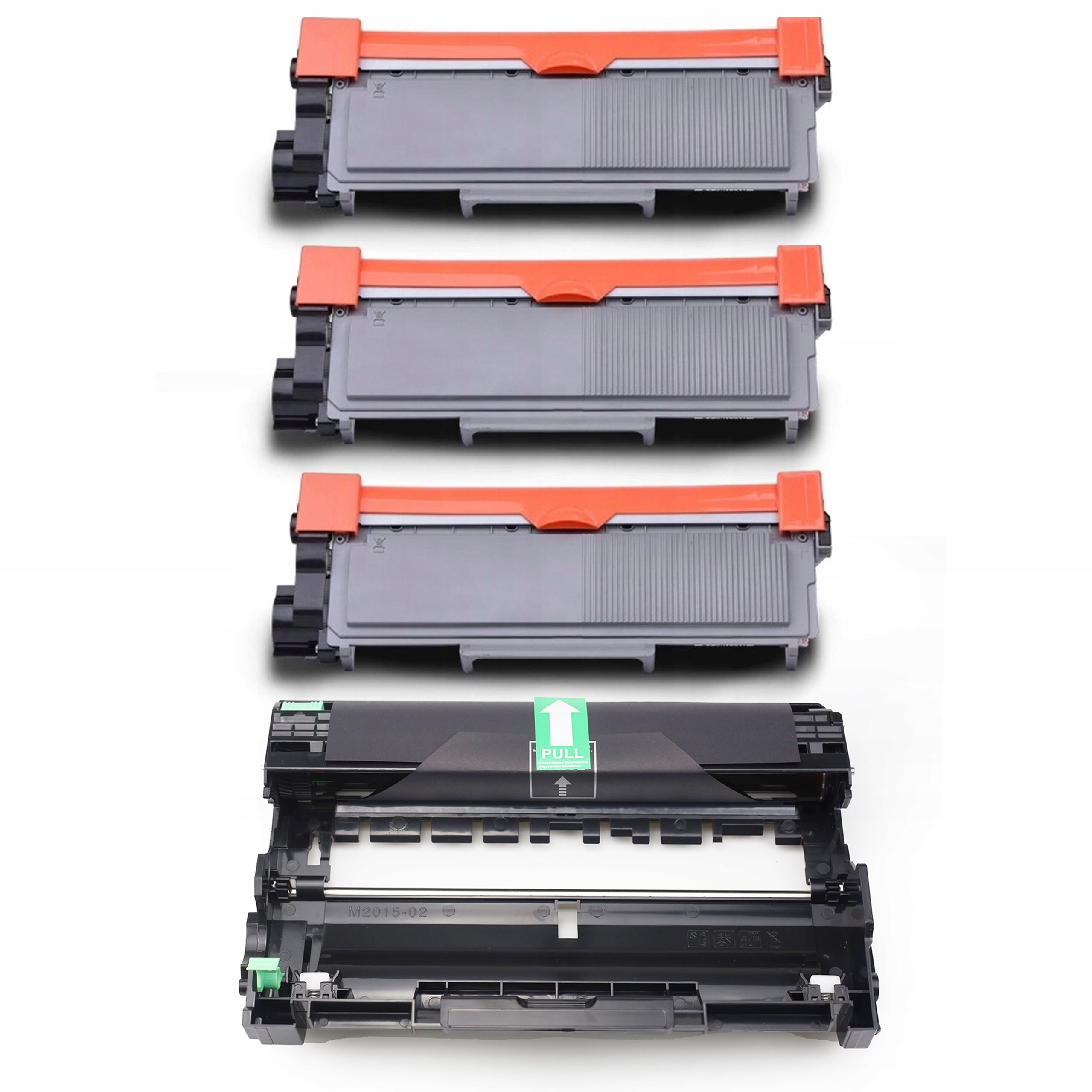 

3 Toner+bęben Do Brother MFC-L2700DW DCP-L2520DW