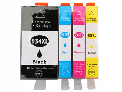 

4x Tusz do drukarki Hp 6230 6812 6820 935 XL