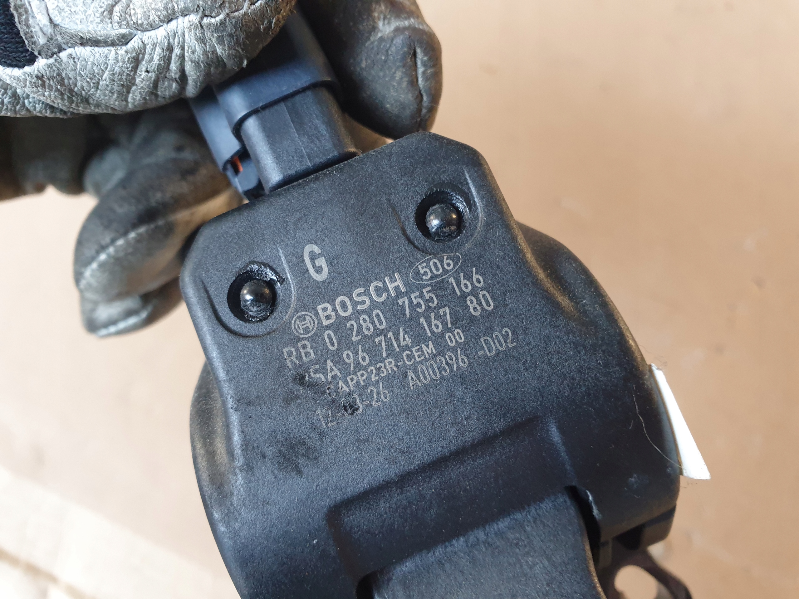 accelerator pedal CITROEN BERLINGO PARTNER 1.6 HDI 2010- 9671416780