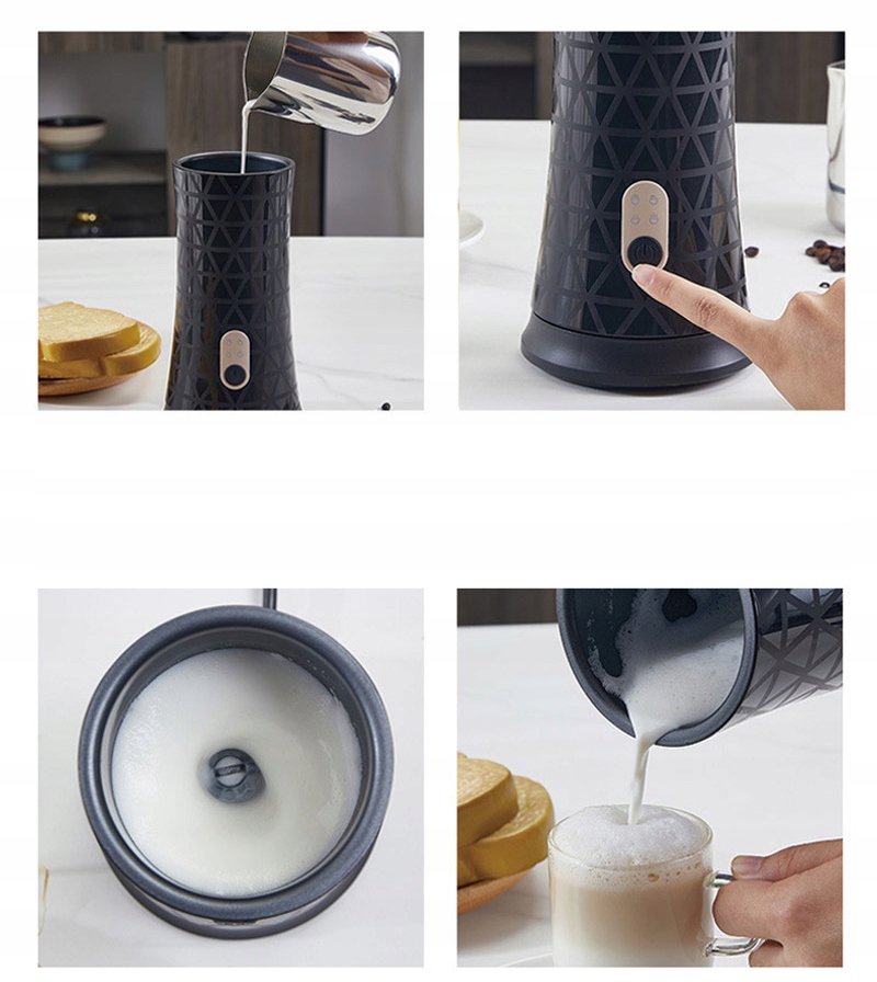 ELEKTRYCZNY SPIENIACZ DO MLEKA Może Podgrzewany Zasilanie sieciowe