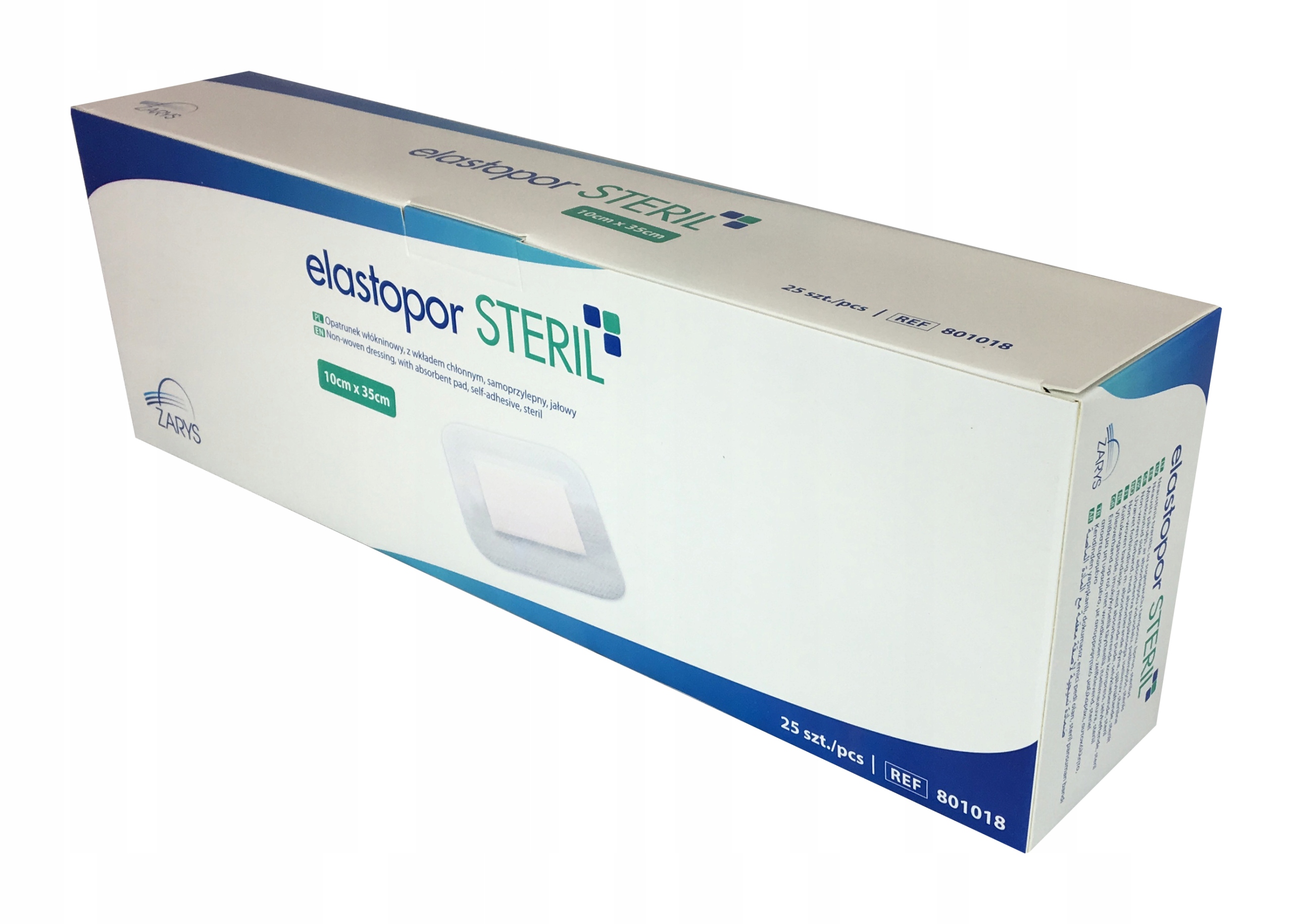 

Elastopor Steril opatrunek jałowy 10 x 35cm 25szt