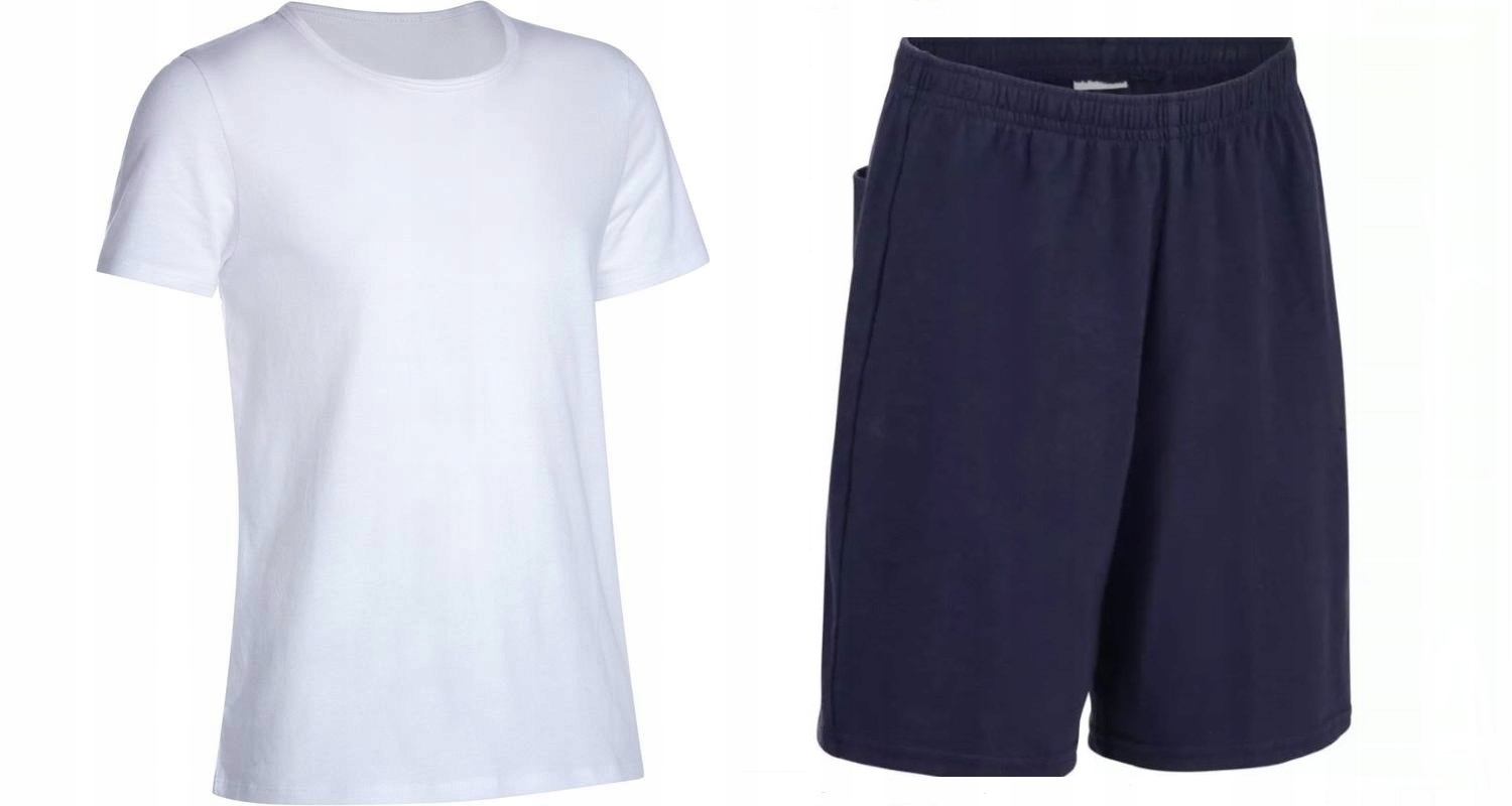 STRÓJ ZESTAW WF GIMNASTYKA KOSZULKA + SPODENKI 172 Rozmiar XL