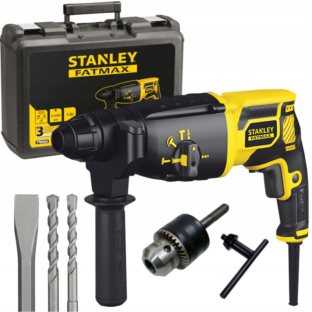 

Stanley Młotowiertarka 750W Sds+ 1,8J FME500K