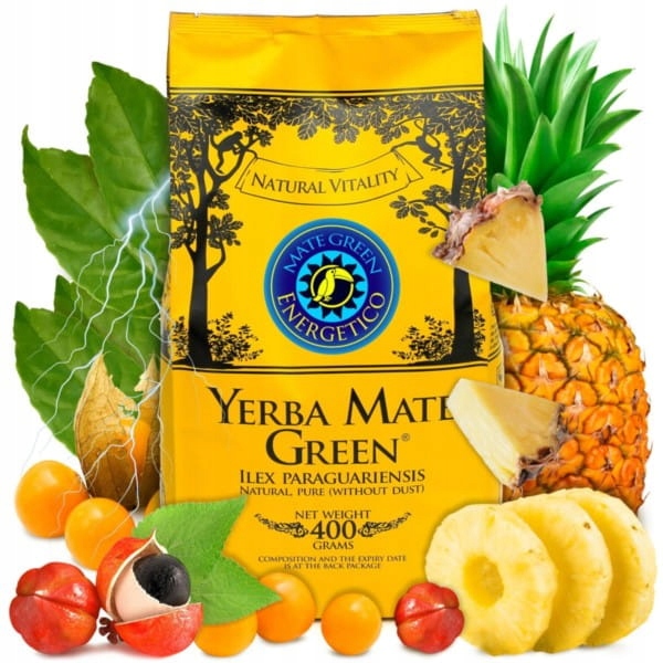 Levně Yerba Mate Green Energetico 400 g