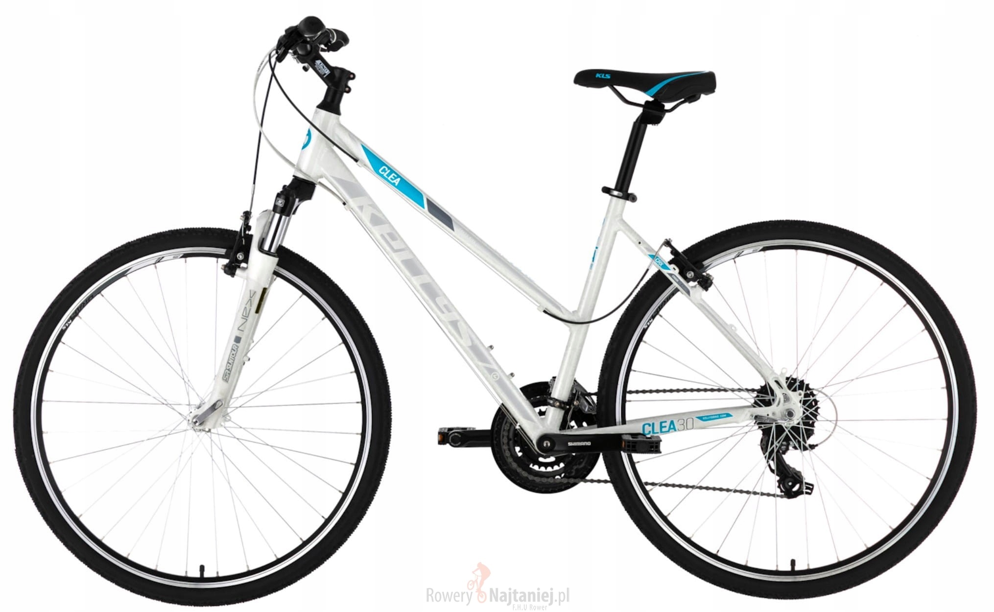 Rower Kellys 28" CLEA30 White S 2023