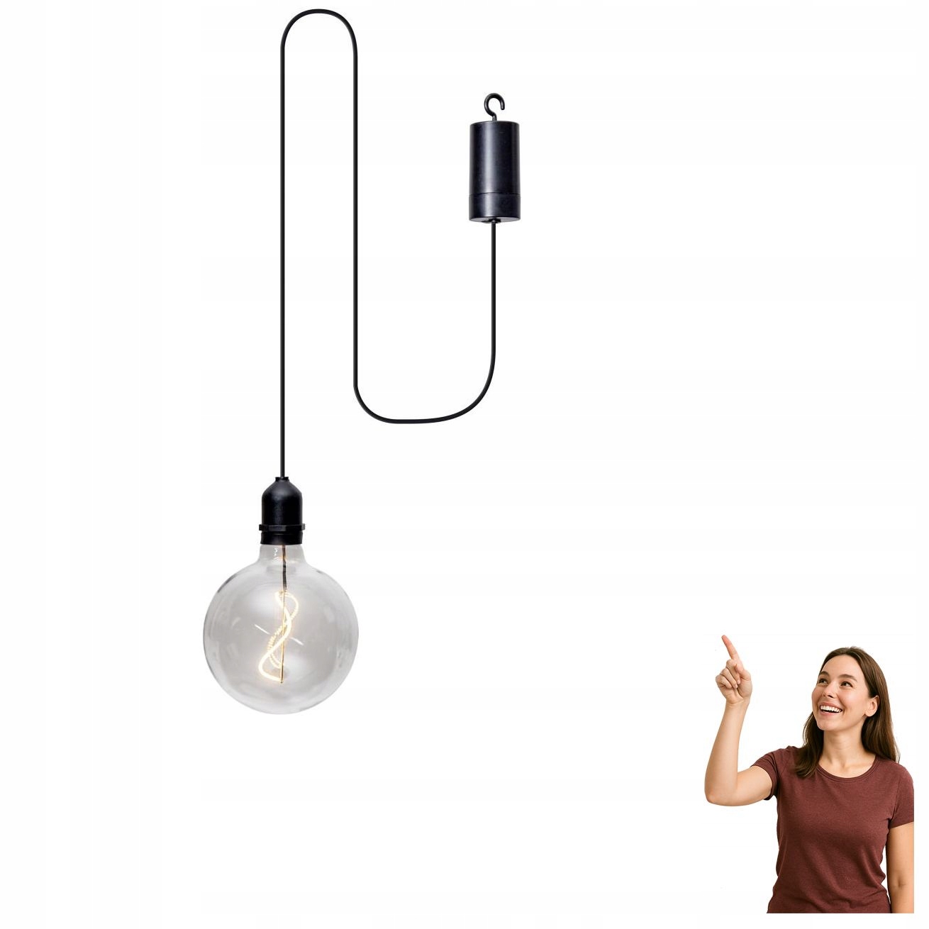 Závěsná Led lampa 0,06W Vignanello 900208 Eglo