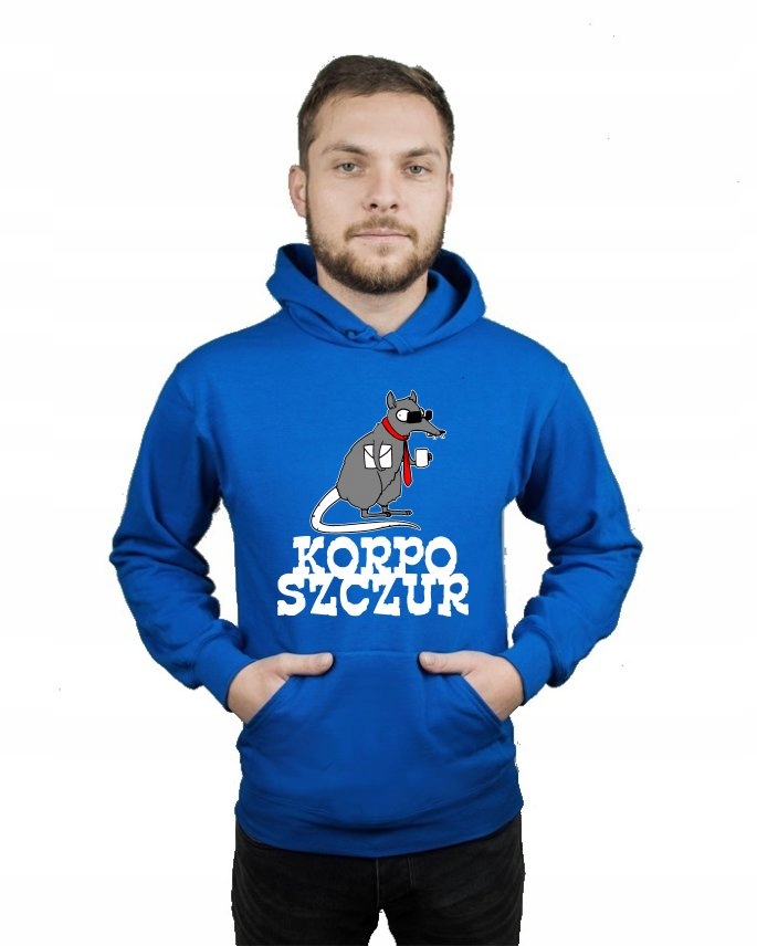 

Bluza kangur męska Korposzczur r S