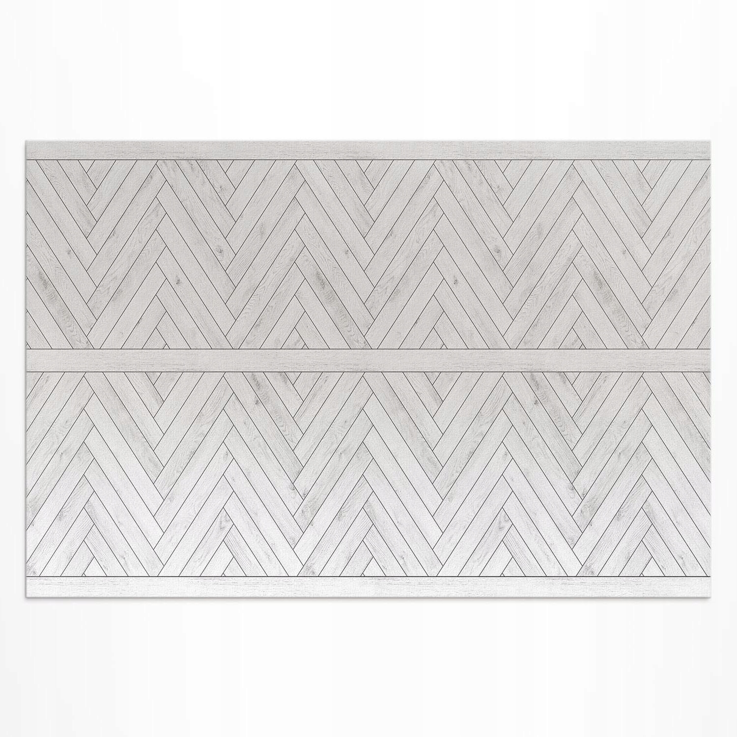 Moderný vinylový koberec Rozmer: 180 x 120 cm Jedľové dosky svetlé parkety