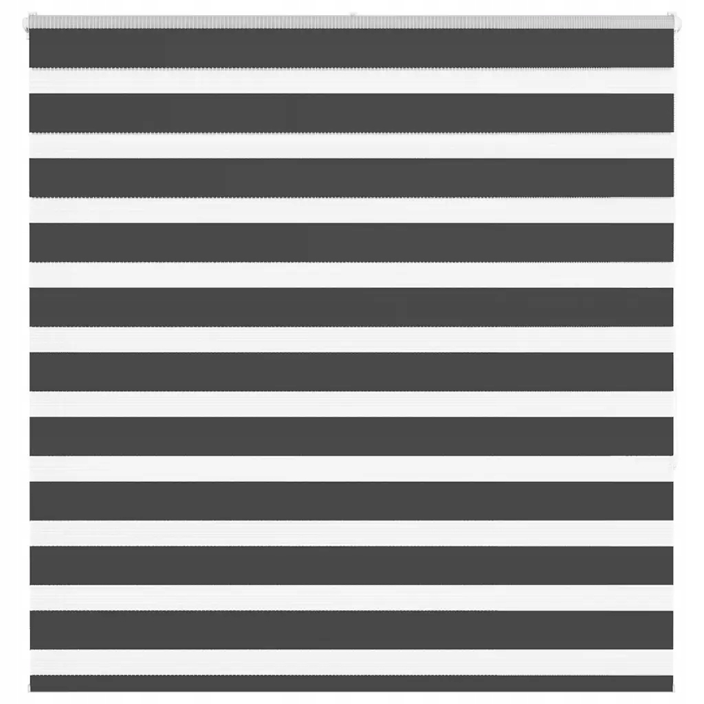 vidaXL Zebra roleta černá 150x150 cm šířka látky 145,9 cm polyester