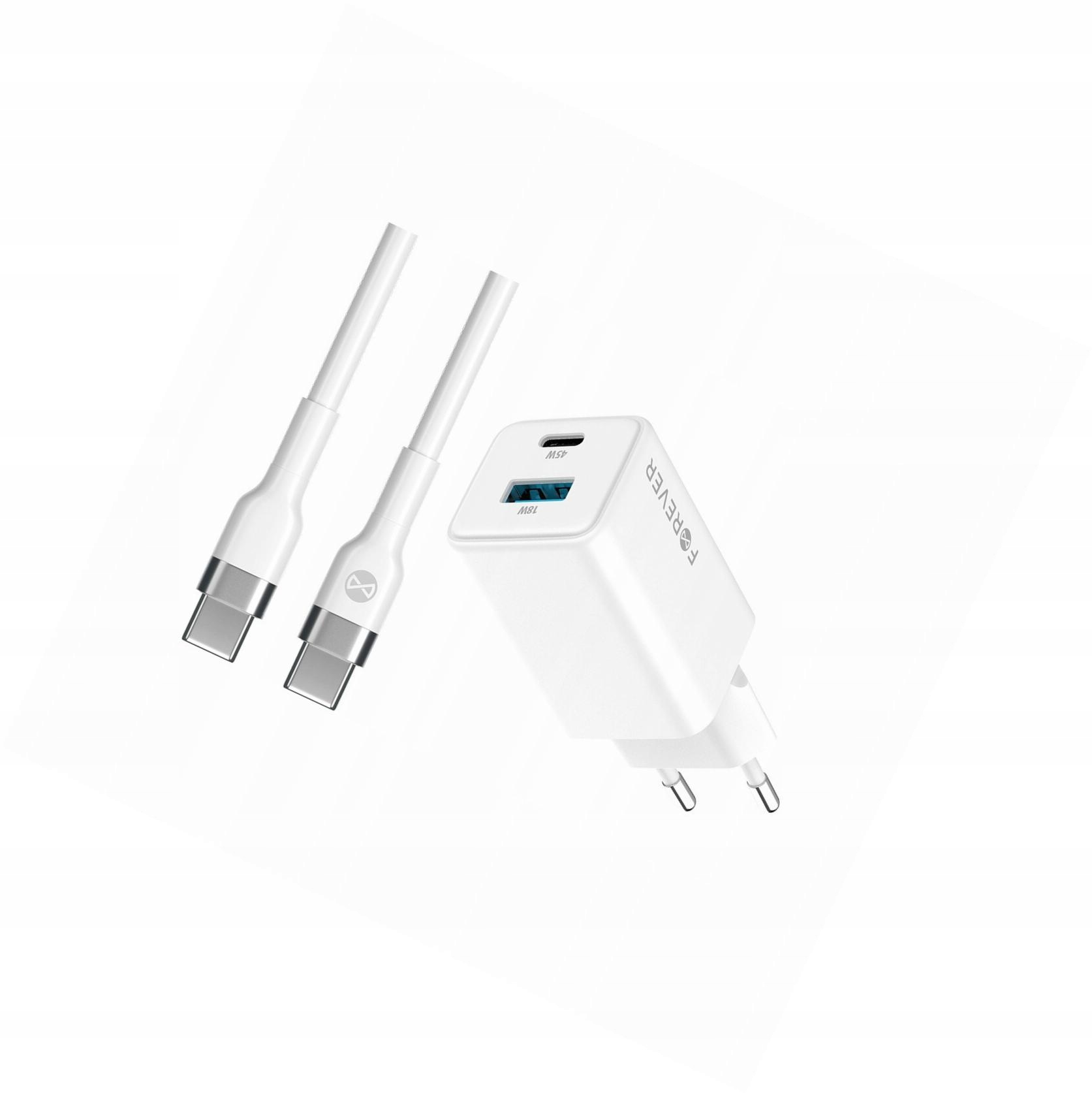 Szybka ładowarka GaN 45W Usb-c z kablem do Samsung Galaxy Z Flip 4 5G