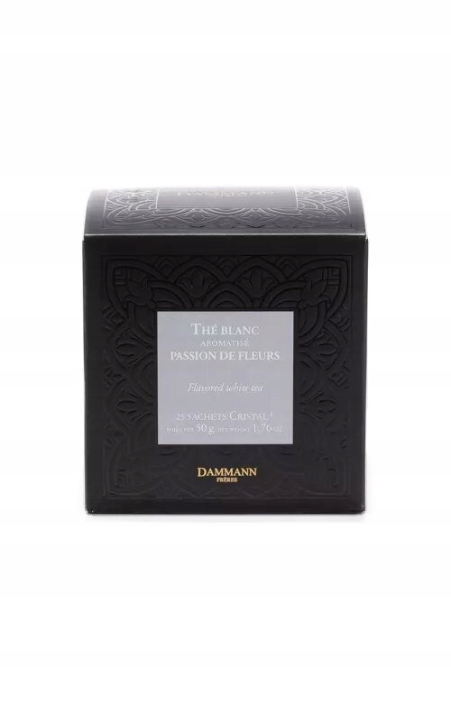 Levně Čaj v sáčcích Dammann The Blanc Passion de Fleurs 25 ks