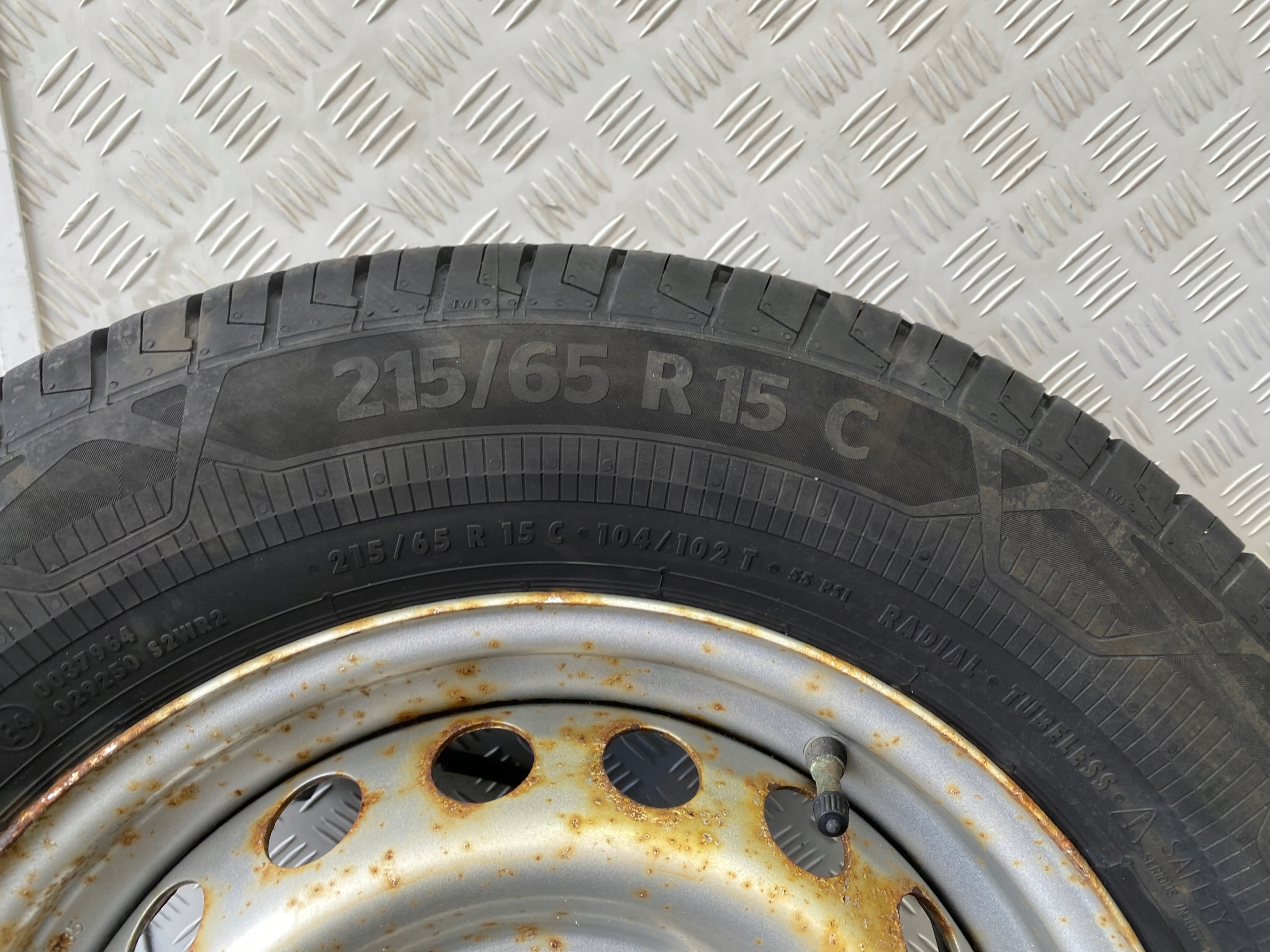 FORD TRANSIT CUSTOM 12-24 wheel spare disc + WINDA 5x160 15'' 215/65R15C