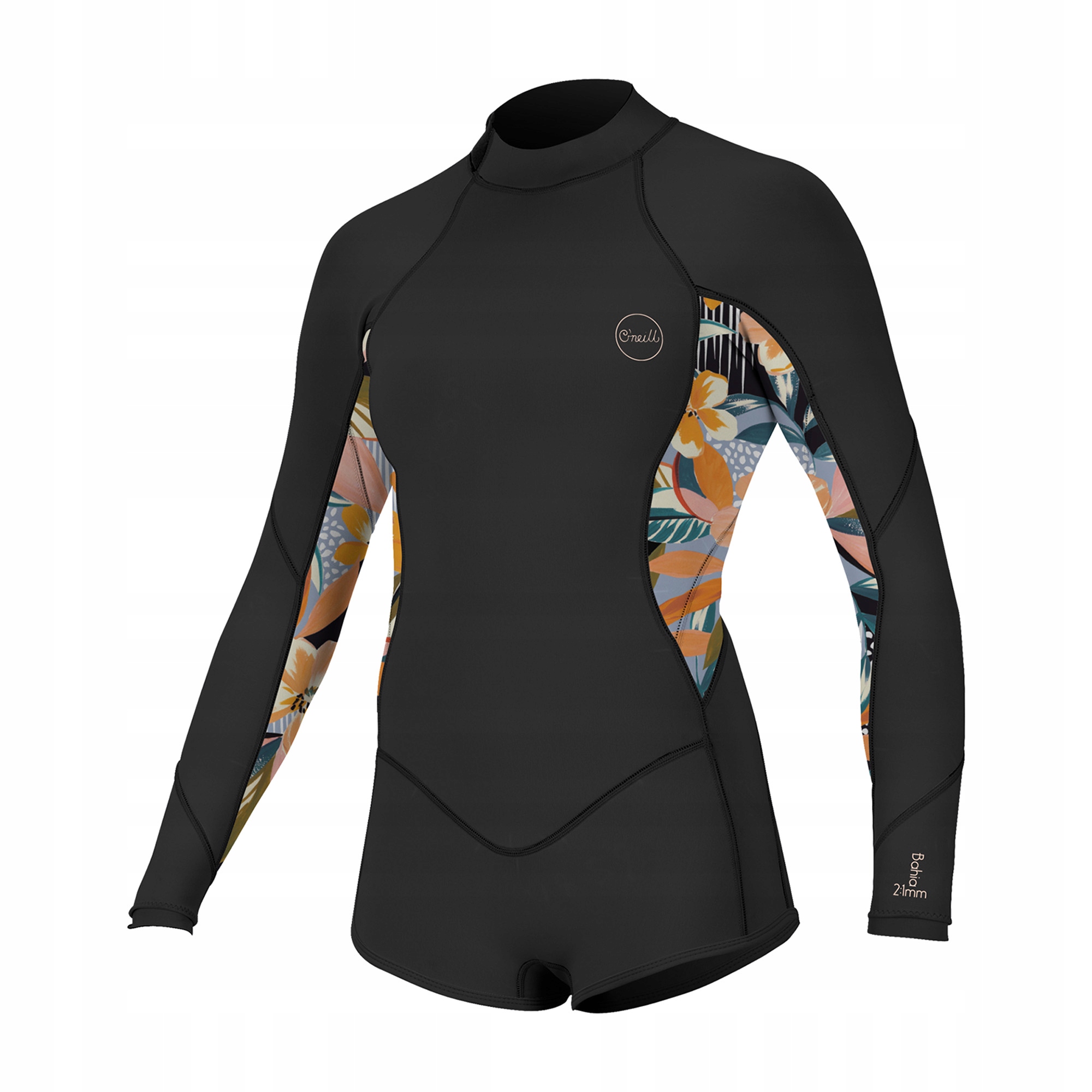 Pianka do pływania dziecięca O'Neill Bahia 2/1 mm Back Zip Ls Spring hw4 bl