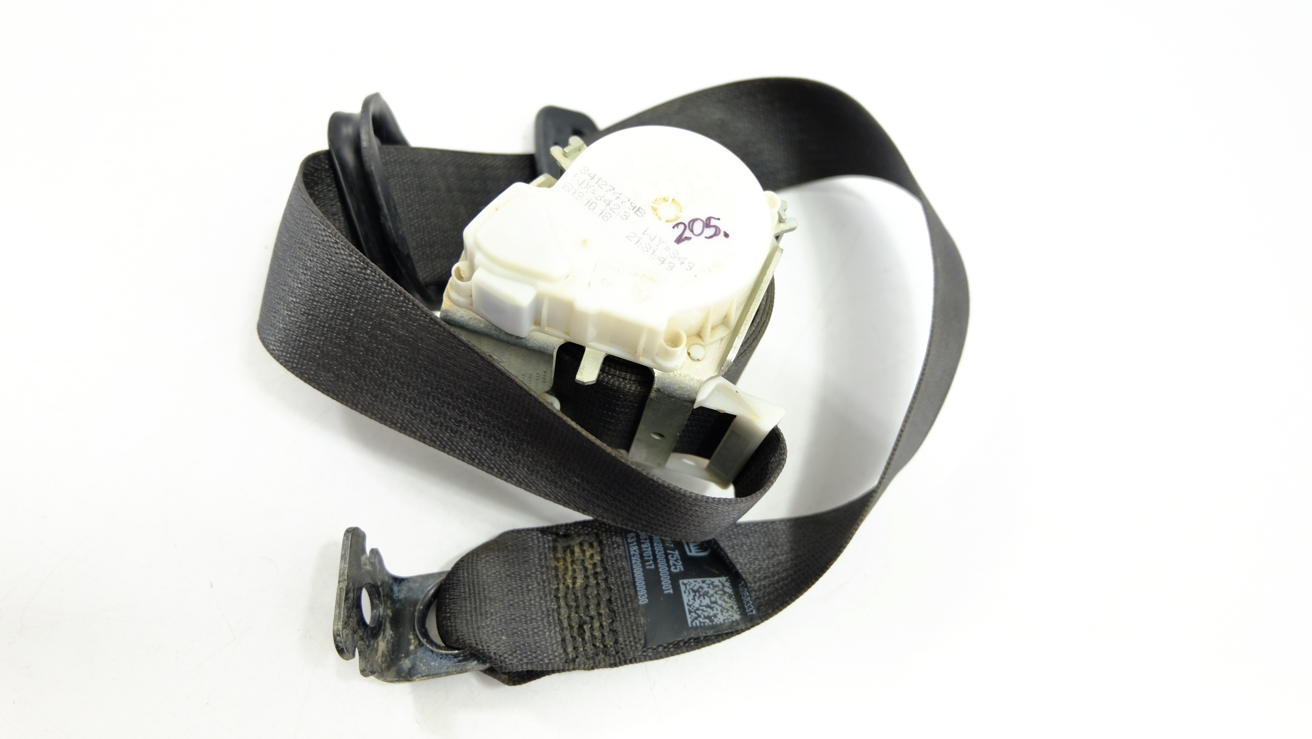 opel ADAM ремень безопасности