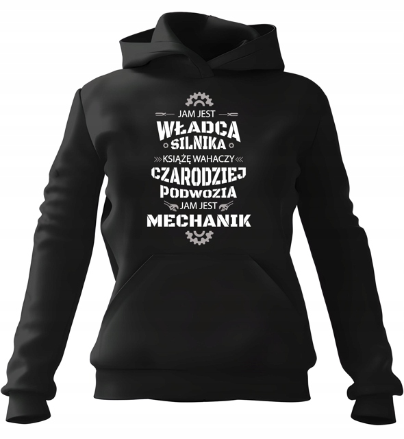 pánská mikina s kapucí Jam Jest Mechanik Xs Pro něj Chlapa Manžela Chlapa