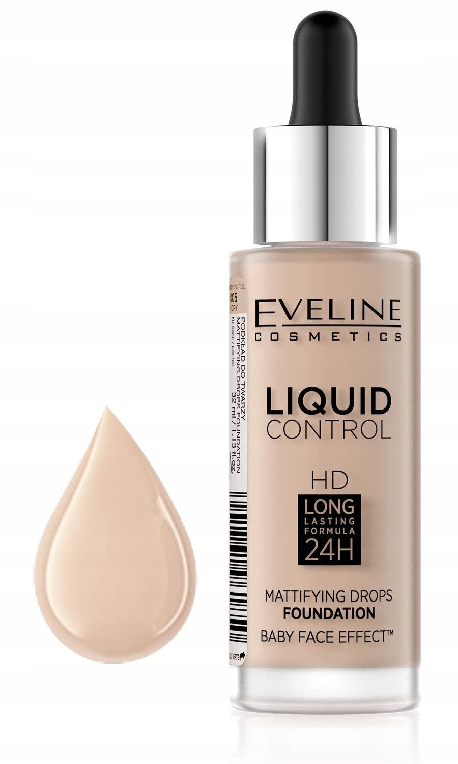 EVELINE Podkład Liquid Control Hd 005 12760197401 Allegro.pl