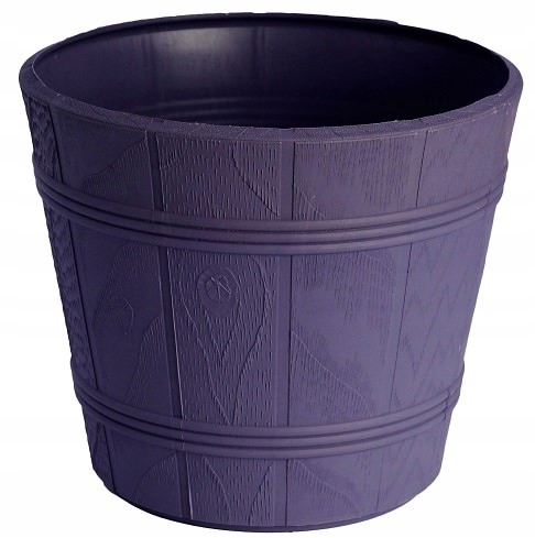 

Doniczka drewnopodobna 3 wrzosowa Form-plastic