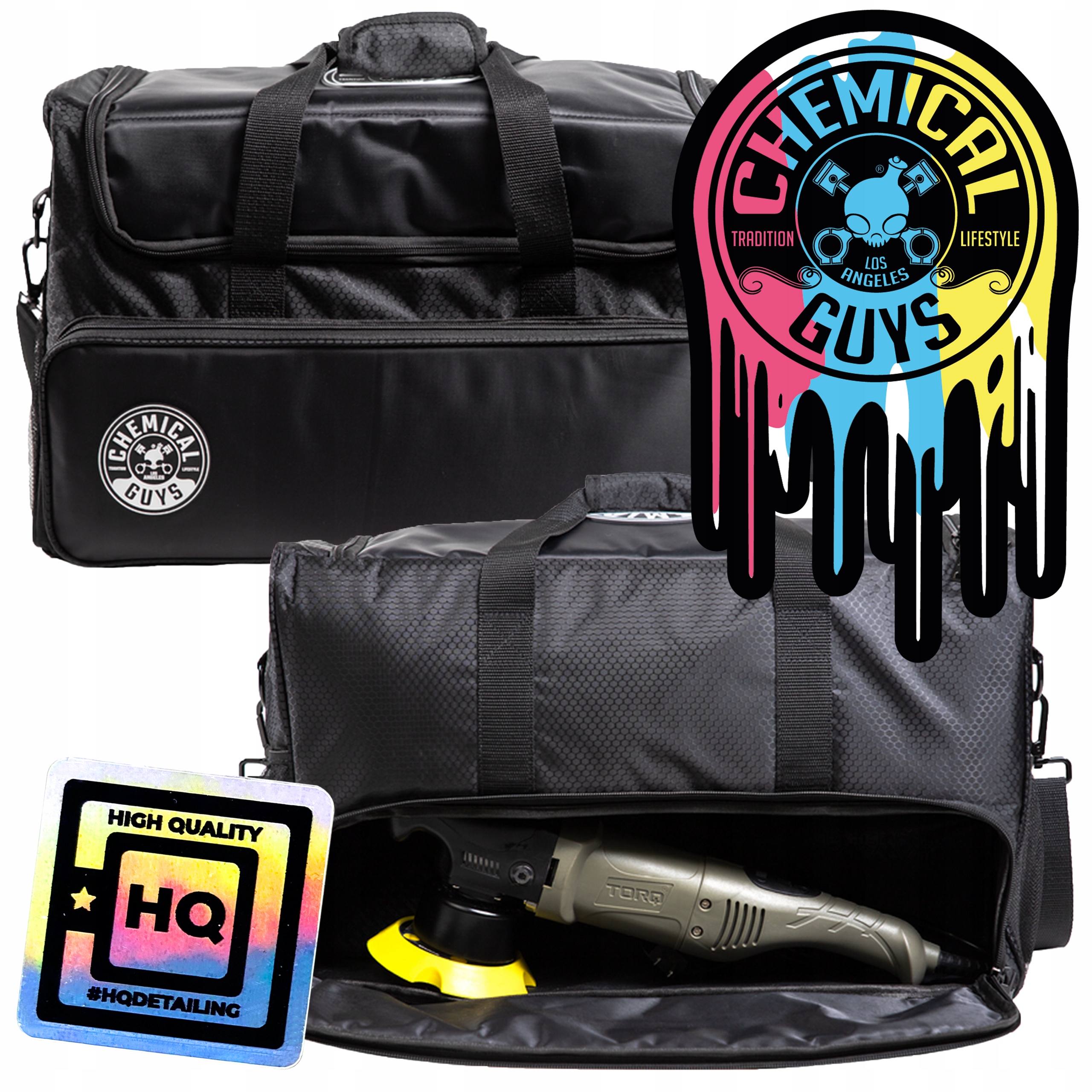 Chemical Guys Arsenal Range Trunk Organizer & Detailing Bag w/Polisher Pocket - ACC614