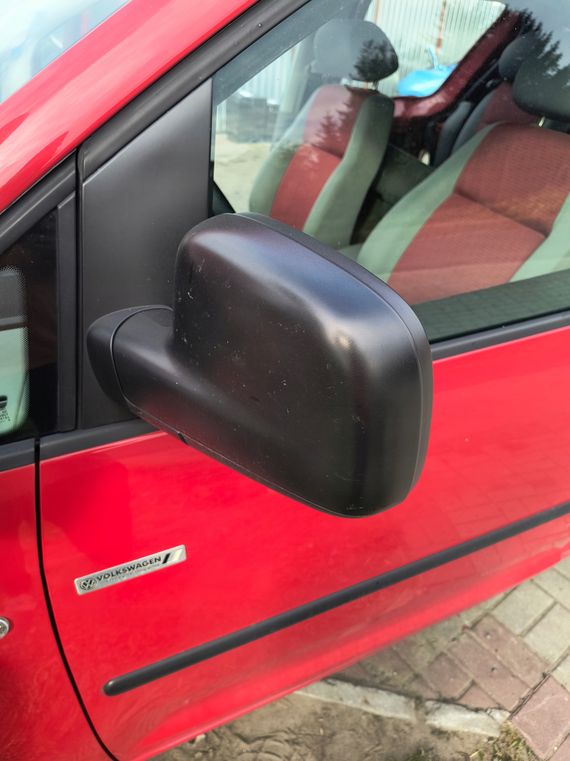 VW CADDY III 04-10r. Spiegel äußere links elektrisch