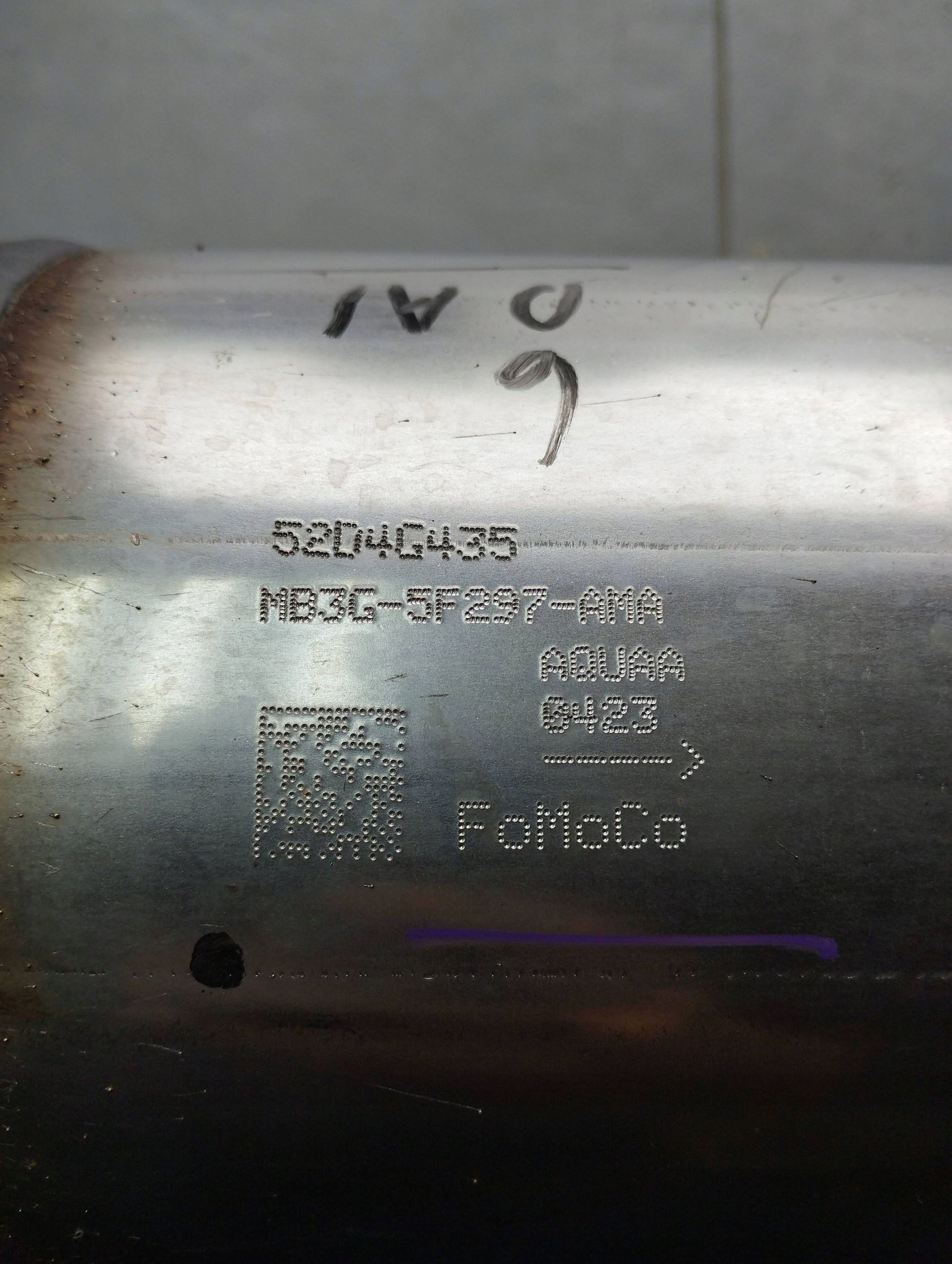 Volkswagen Amarok II catalyst/DPF MB3G5K224EE