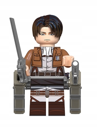 

Klocki Attack on Titan figurka Levi Ackermann