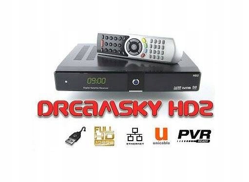 Dreamsky HD2+ Satelitní přijímač , Uničtečka , Fastscan