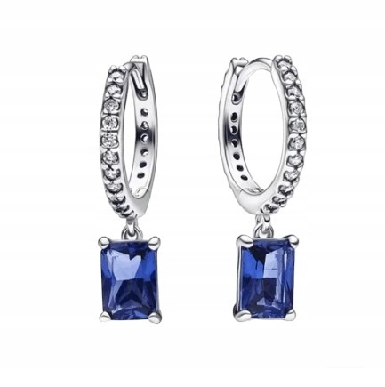 Náušnice Ag 925 kroužky se zirkony IM0400624ER