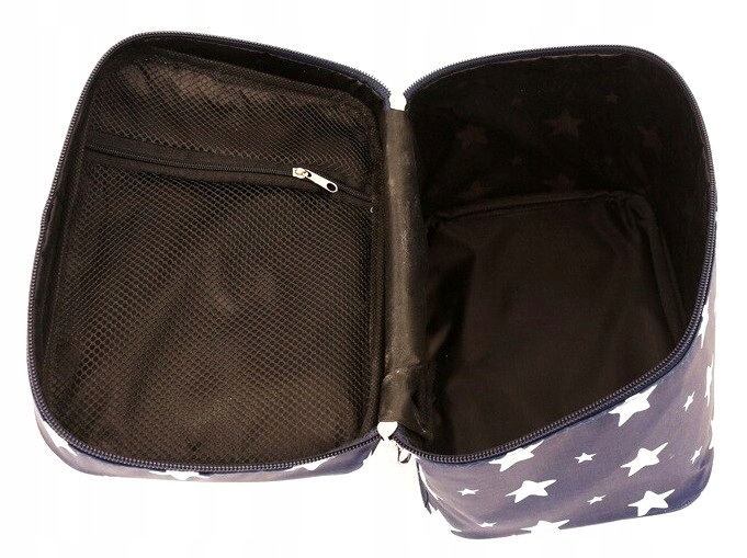 Kuferek podróżny Kosmetyczka wodoodporna organizer Wielkość mała (nie mieszcząca A4)