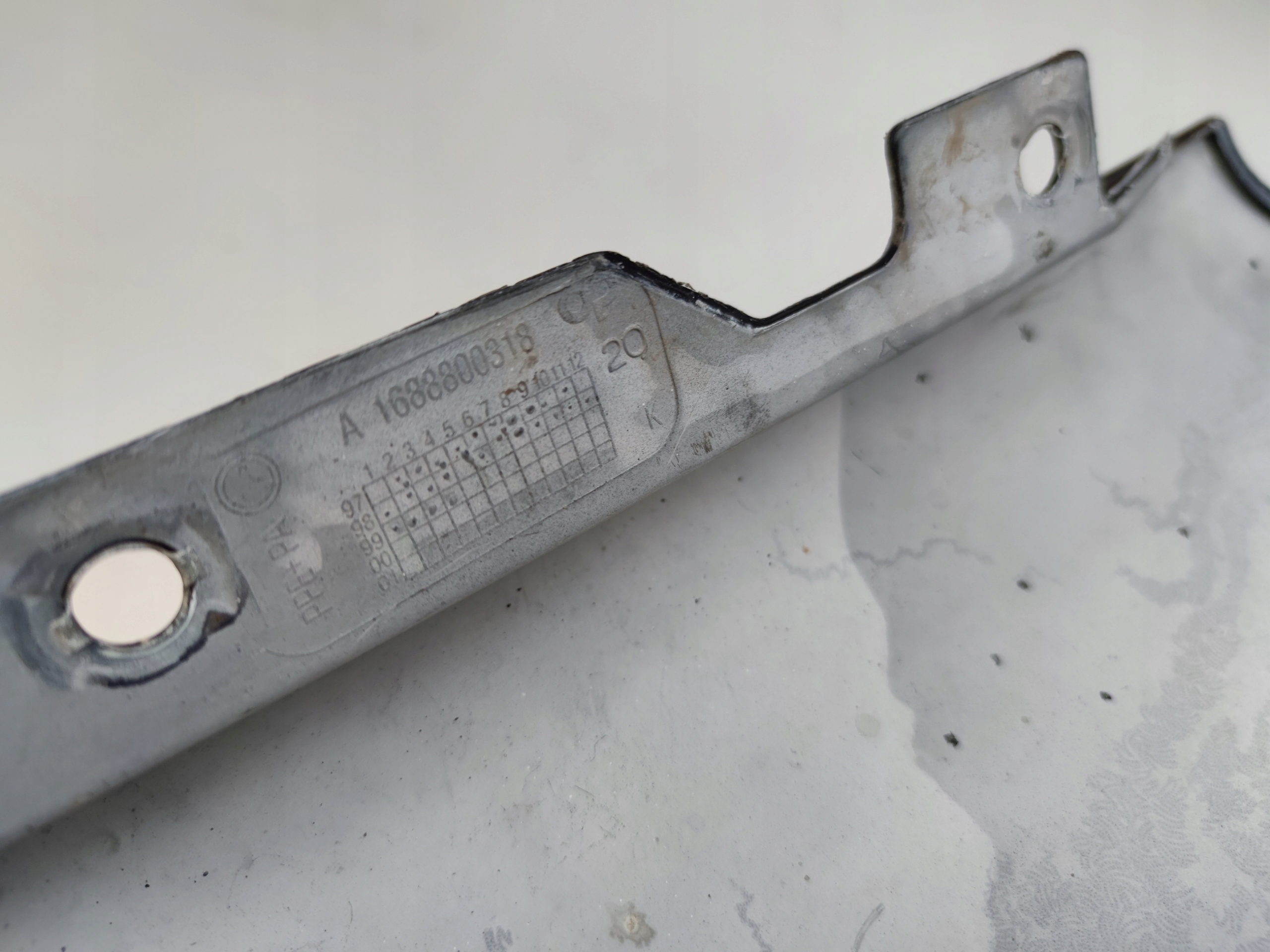 MERCEDES A-KLASA W168 left fender front original