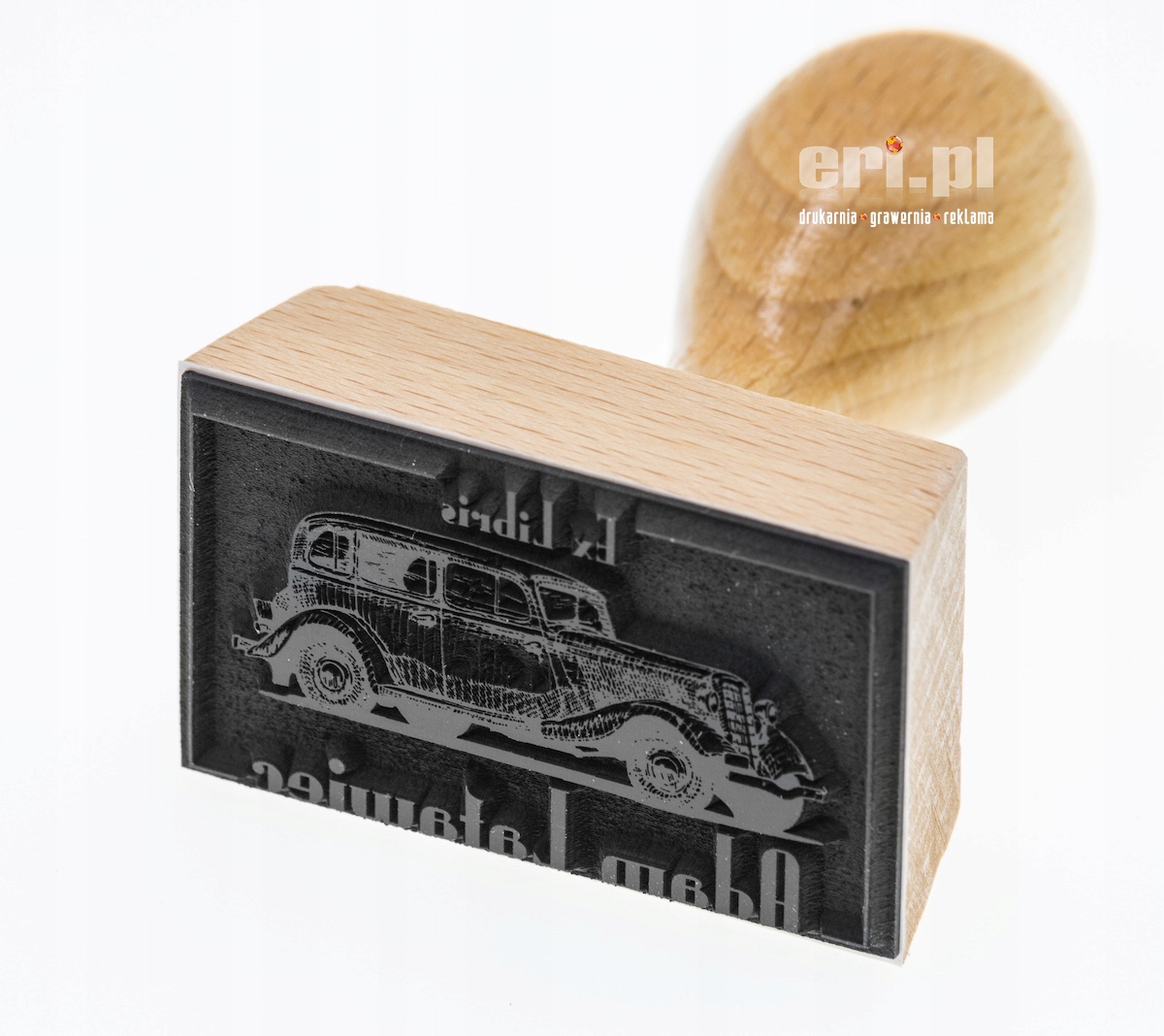 

Pieczątka Ex Libris, jakość Pro, stempel 50x30mm