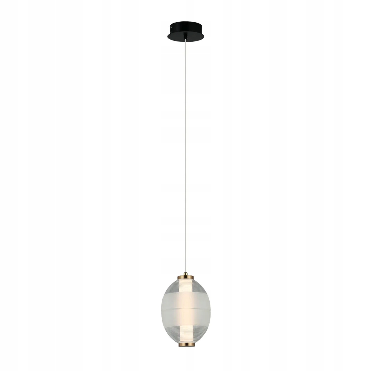 Závěsná Led lampa s dekorativním skleněným stínidlem do obývacího pokoje ložnice 3000K Italux