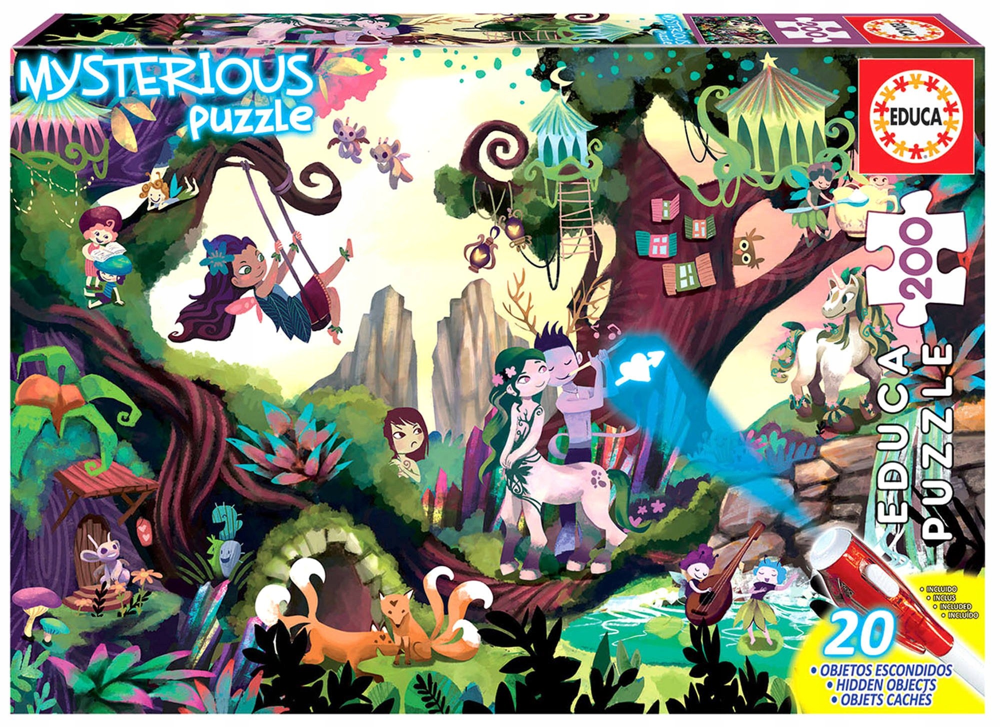 

Educa Puzzle 200 el Magiczny las